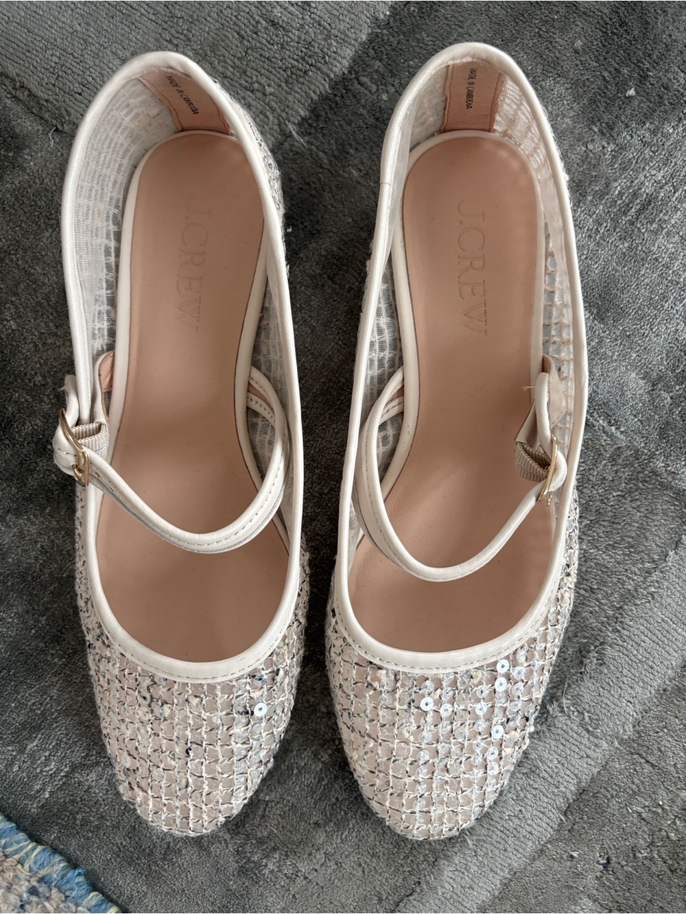 J. Crew Women’s Sequin Mary Jane Size 9